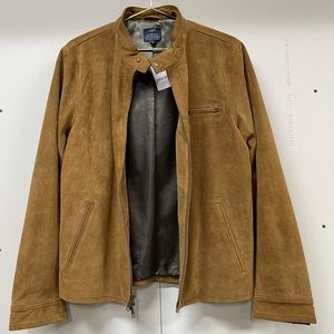 J Crew Factory Brown Suede Jacket (M) (NWT) 🔥